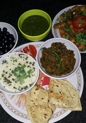 Coriandrbajiye#daniya Pudinachutny#spinachmethi radishptokisbji रेसिपी मुख्य फोटो