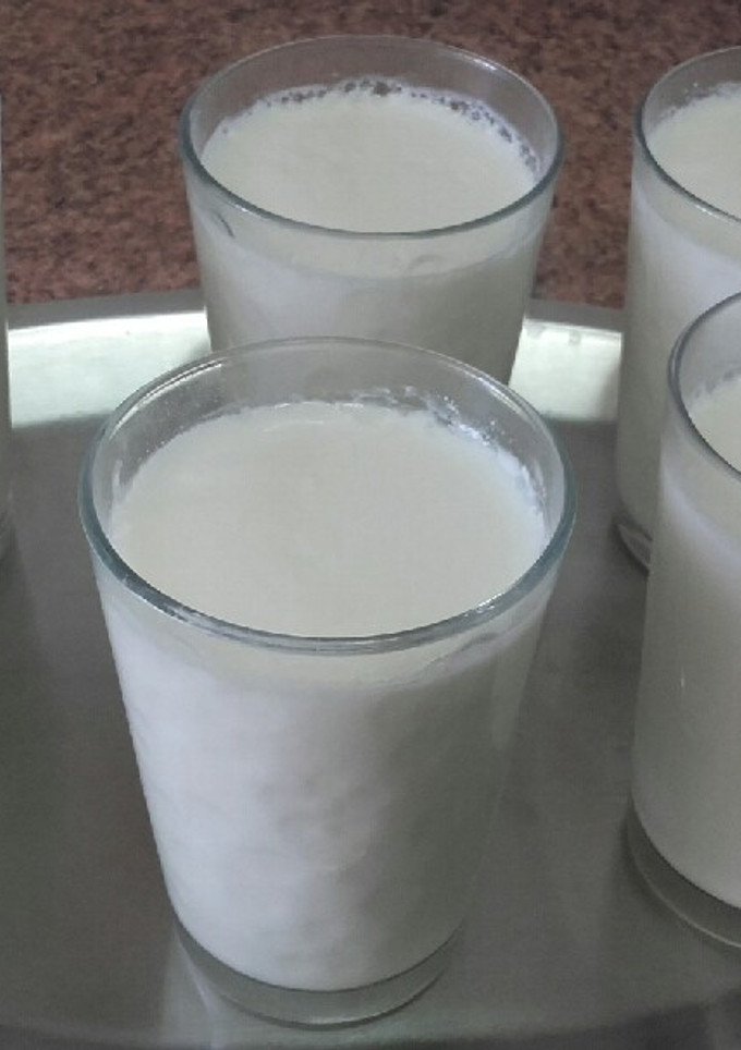 Una foto de Yogur casero de vainilla /comida de Marruecos