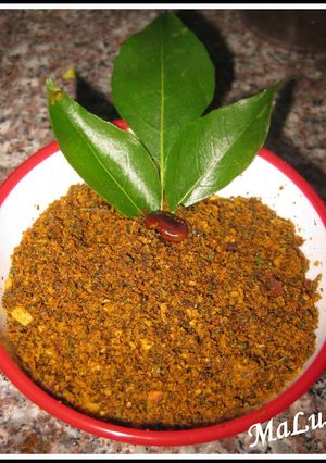 A picture of Curry Leaves Chutney Powder.