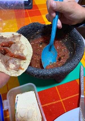 Una foto de Salsa molcajeteada