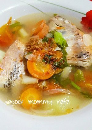 Foto resep Sop ikan nila ala mommy rafa