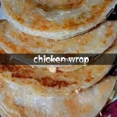 Chicken wrap A picture of Chicken wrap.