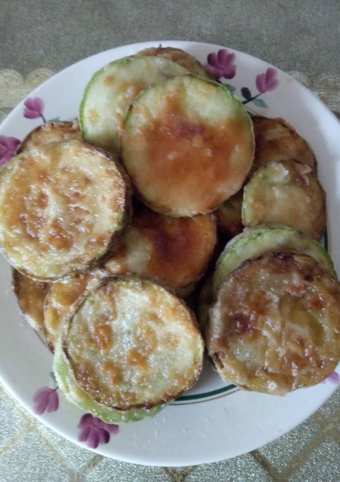 Кабачок кружочком