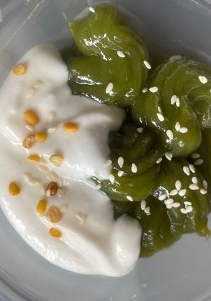 Foto resep Knom piak poon (thai dessert)