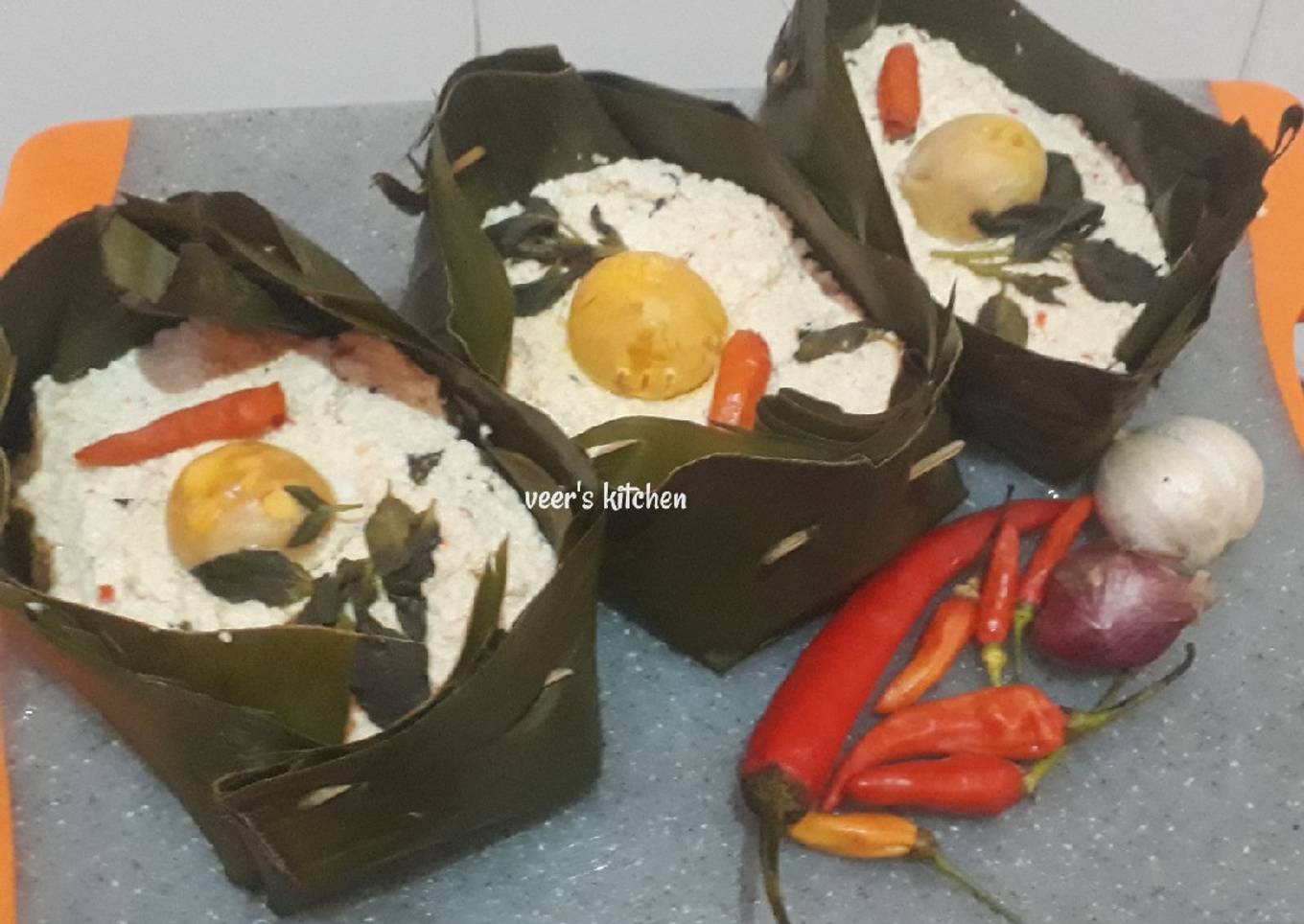 Botok Tahu Telur Asin