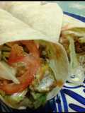 Shawarma de cordero (durum kebab)