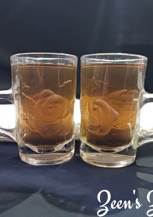 A picture of Tulsi and Palm Jaggery Tea.