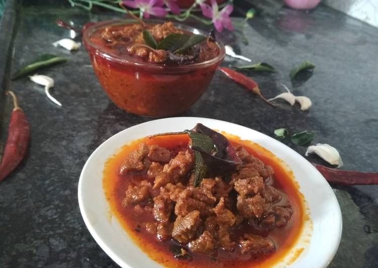 The Secret of Successful Mutton pickle (gosht ka achar)