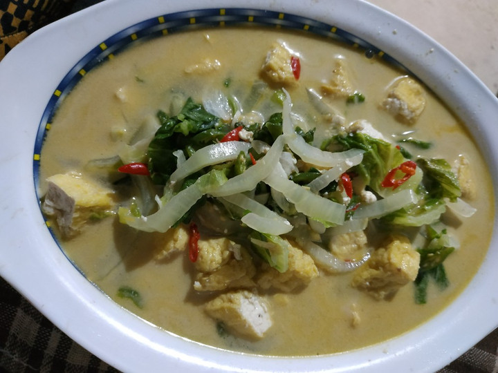 Resep Sayur Slobor tahu santan yang Lezat Sekali