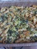 Pasta al forno con cime di rapa e broccoli