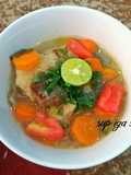 Sup iga sapi cikruh