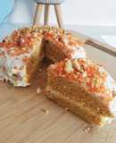 Carrot cake 🥕 saludable al microondas