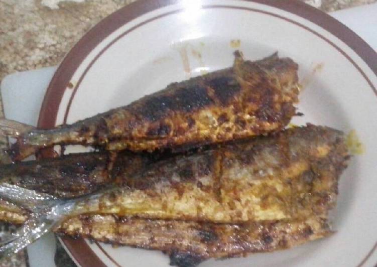 Resep Ikan talang bakar bumbu kuning Anti Gagal