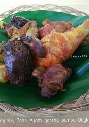 Foto resep Ati Ampela, Paha Ayam 🍗 goreng bumbu Ungkep