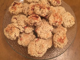 Galletas de avena, almendras y banana