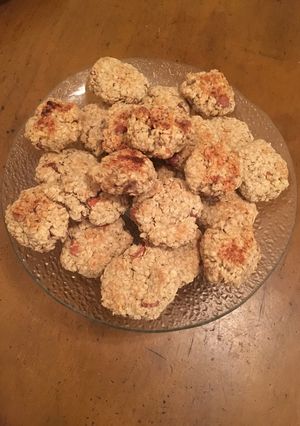 Una foto de Galletas de avena, almendras y banana
