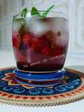 Mocktail fraises citron et sirop de grenadine 🍹