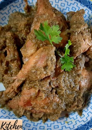 ধনিয়া চিকেন রেসিপির প্রধান ছবি