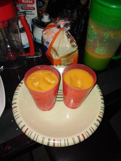 A picture of Mango juice.