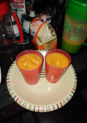 A picture of Mango juice.