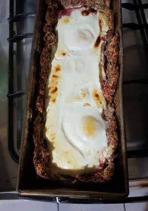 Una foto de Budín de pan