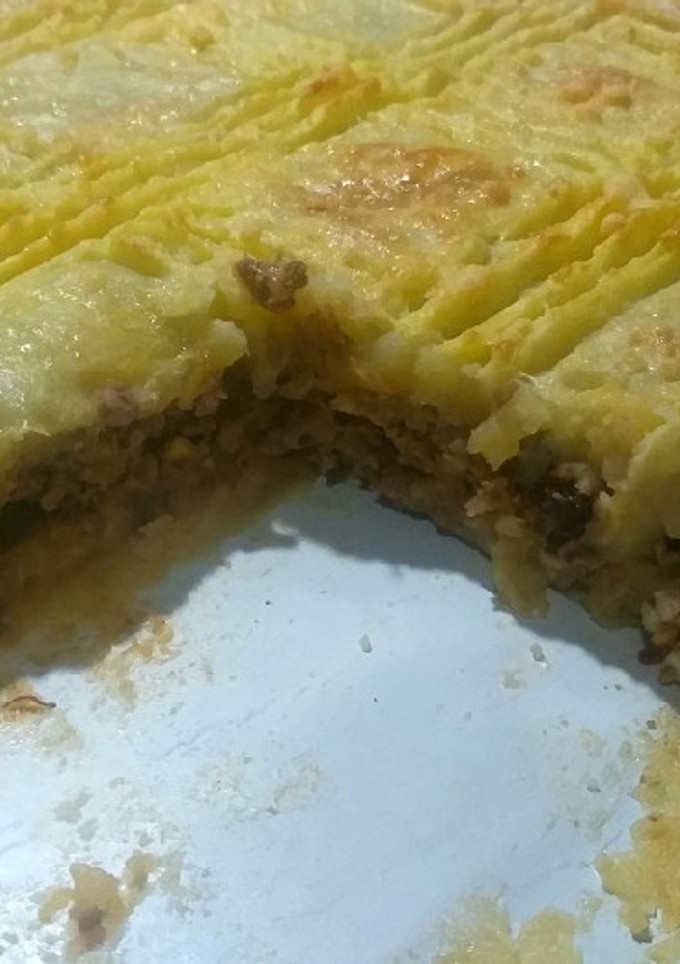 Una foto de Pastel de Papas.... Ideal, Rápido, Rico, Fácil, Que más ???