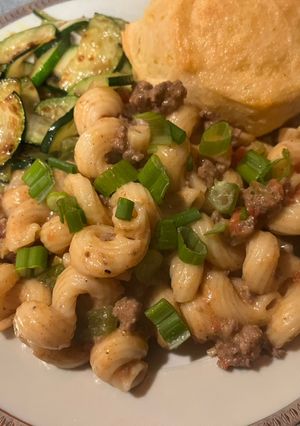 A picture of Southwest Beef Cavatappi.