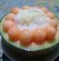Cara Gampang Membuat Es serut melon (ice shaved melon) Praktis