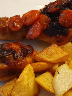 Una foto de Pollo asado en cazuela