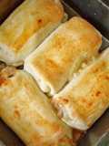 3 spice chicken filled bread