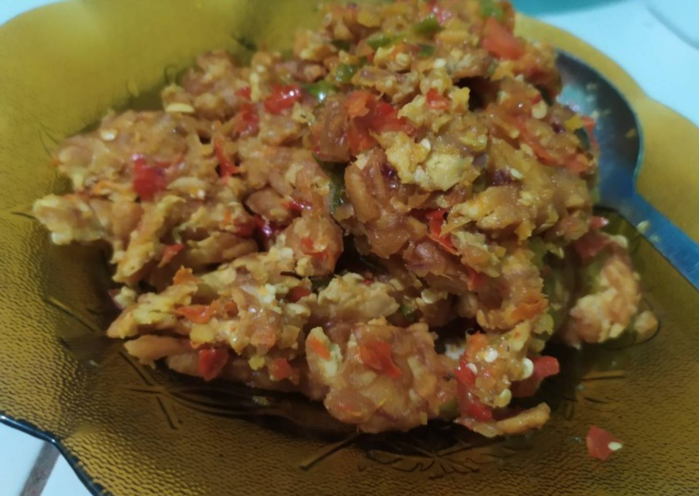 Tempe sambel kencur simpel