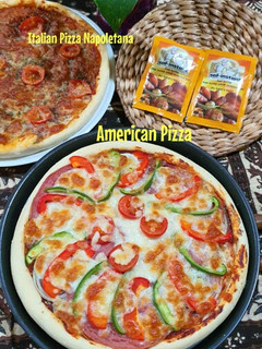 Foto resep Italian Pizza Napoletana - American Pizza