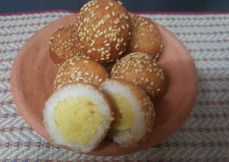 Easiest Way to Prepare Ultimate Sesame moongdal ladoo