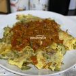 Pare goreng telur sambal bawang