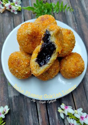 Foto resep Bola Pisang Coklat Lumer