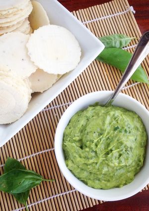 A picture of Avocado dip.