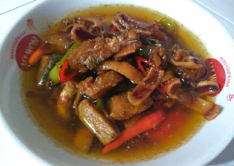 Resep Iwak telang masak asam yang Bisa Manjain Lidah