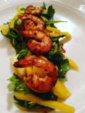 Insalata esotica di Mazzancolle all'arancia