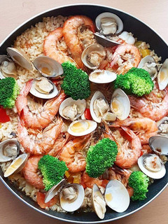 西班牙海鮮燉飯 的食譜成品照片