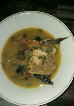 A picture of Nsala with catfish.