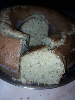 Una foto de Budín de naranja, zanahoria y semillas
