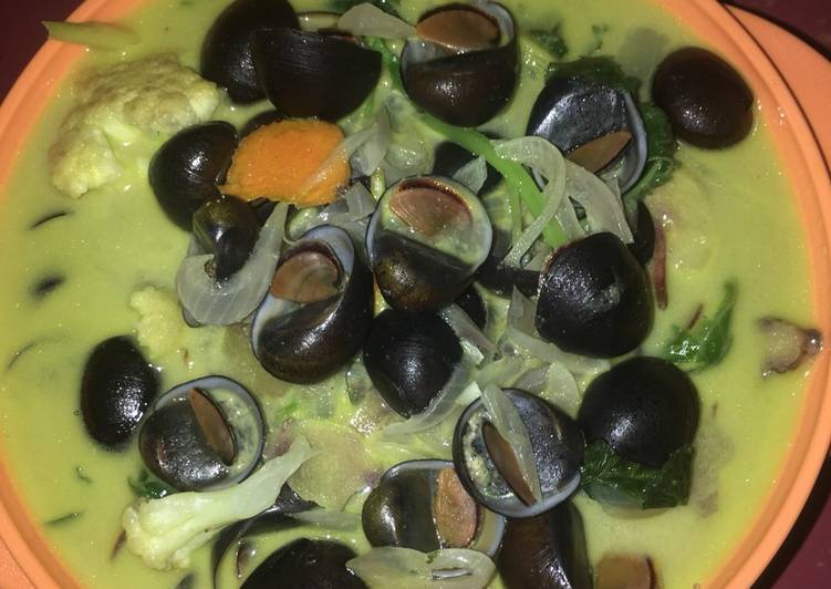 Resep Keong santai manis 🤤 yang mudah