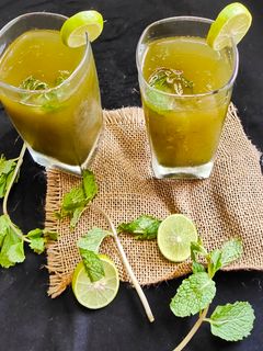 পুদিনার শরবত (Pudinar sharbat recipe in Bengali) রেসিপির প্রধান ছবি