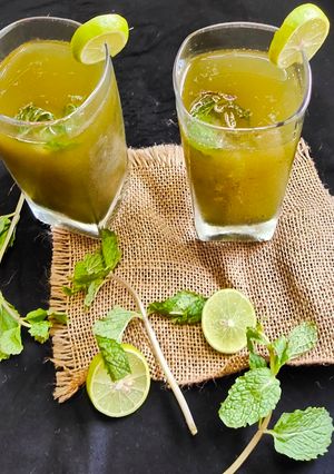পুদিনার শরবত (Pudinar sharbat recipe in Bengali) রেসিপির প্রধান ছবি