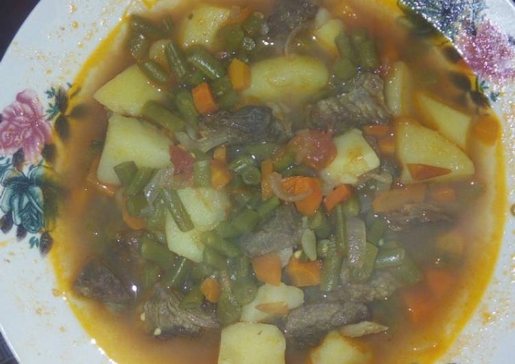 Step-by-Step Guide to Prepare Award-winning French beans stew