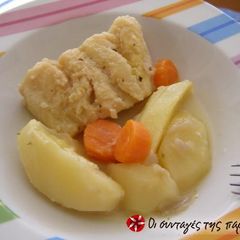 A picture of Cod fish from Lefkada.