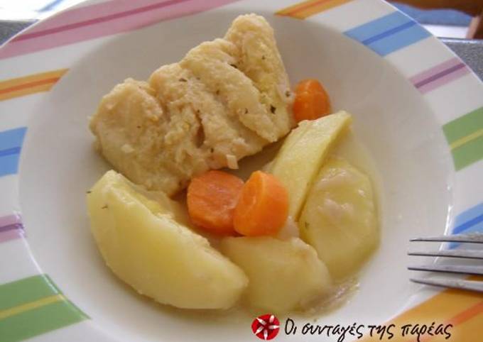 How to Make Quick Cod fish from Lefkada