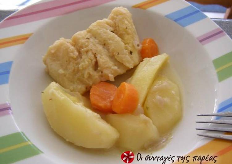 Recipe of Homemade Cod fish from Lefkada