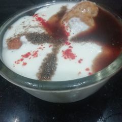 A picture of Dahi Pakori.