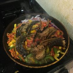 A picture of Dry fish-bell sauce.